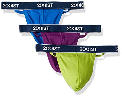 Men's Essential Cotton 3 Pack Y-Back Thong