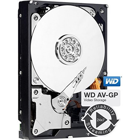 WD AV-GP 500 GB AV Hard Drive: 3.5 Inch, SATA II, 32 MB Cache (WD5000AVDS) (Old Model)