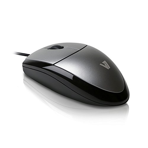 V7 3 Button USB Wired Optical Mouse MV3000010-5NC