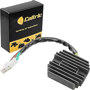 Caltric Regulator Rectifier Compatible with Honda Gl1200 Goldwing 1984 1985 1986 1987 Motorcycle