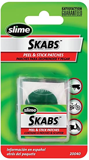 Slime Skabs Glue Less Carded Patch Kit