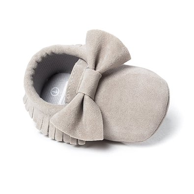Infant Baby Girls and Boys Premium Soft Sole Moccasins Tassels Prewalker Anti-Slip Toddler Shoes