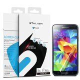 Galaxy S5 Screen Protector  Stalion Shield Ultra HD Armor Guard Protection Samsung Galaxy S5 Lifetime Warranty Scratch Resistant  True Touch Accuracy  Anti-Fingerprint  High Quality Japanese PET Material  Crystal Clear  High Definition Stalion Retail Packaging3-Pack
