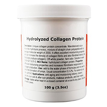 Collagen Protein, Hydrolyzed - 3.5oz / 100g