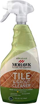 Mohawk FloorCare Essentials Tile and Grout Cleaner Spray All Natural Lemon Fresh Aroma 32oz