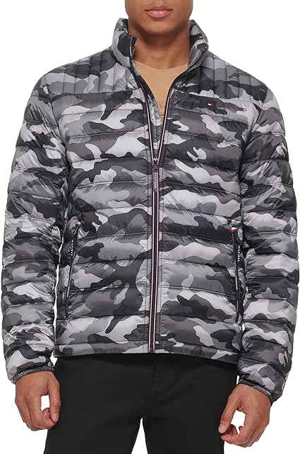 Tommy Hilfiger mens Ultra Loft Lightweight Packable Puffer Jacket (Standard and Big & Tall)