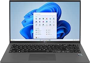 LG gram 15.6” Lightweight Laptop, Intel 13th Gen Core i7, Windows 11 Home, 32GB RAM, 1TB SSD, Gray