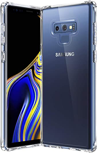 AEDILYS Samsung Galaxy Note 9 Case,[Airbag Series] [ Military Grade ] | 15Ft. Drop Tested | [Scratch-Resistant] | Wireless Charging | for Samsung Galaxy Note 9 - Clear