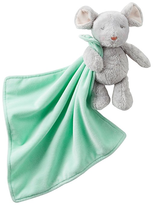 Carters Mouse Security Blanket No Size Mint green