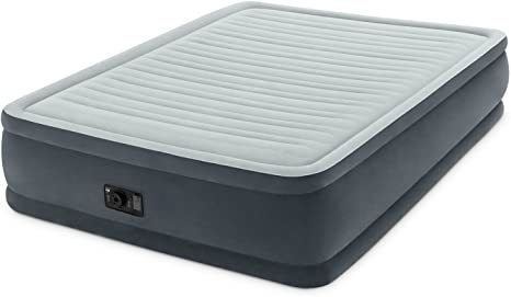 Intex Comfort Plush Elevated Dura-Beam Airbed with Built-in Electric Pump