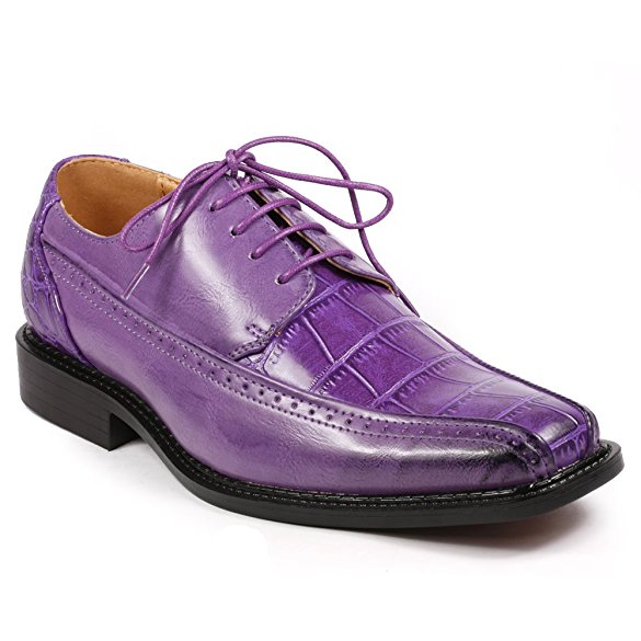 Antonio Cerrelli AC6681 Men's Exotic Lace Up Oxford Dress Shoes