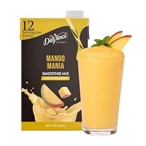 DaVinci Gourmet Mango Mania Smoothie, 48 Fluid Ounces (Pack of 1)