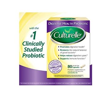 Culturelle Digestive Health Probiotic, 80 Capsules Culturelle-sd