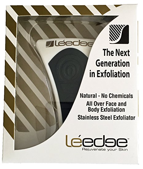 Le Edge Full Body Exfoliator - Black with Gold Print (Limited Edition)