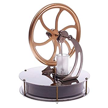 RUNGAO Low Temperature Stirling Engine Motor Model Cool No Steam Education Model Toy Kits