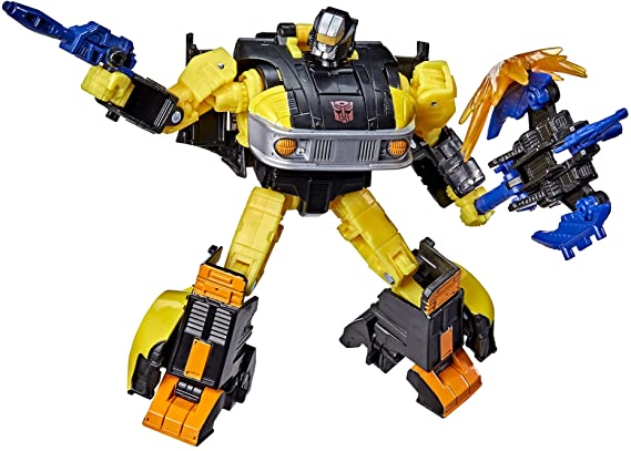 Transformers Generations War for Cybertron Golden Disk Collection Chapter 2, Autobot Jackpot with Sights, Ages 8 and Up, 5.5-inch (Amazon Exclusive)