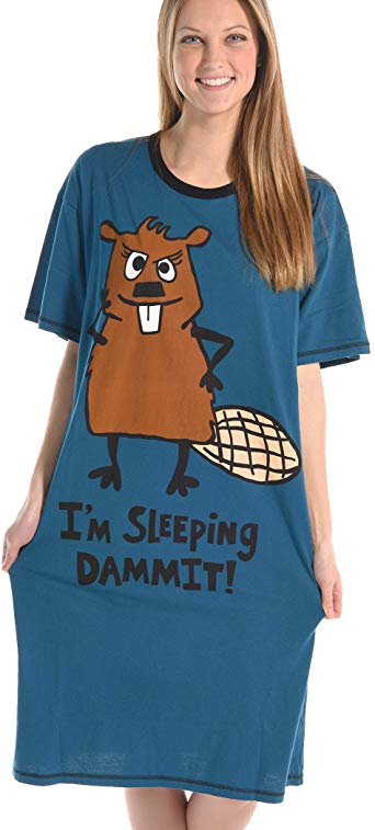 Women's Animal Pajama Nightshirt by LazyOne | Cute Cozy Lazies Nightgowns