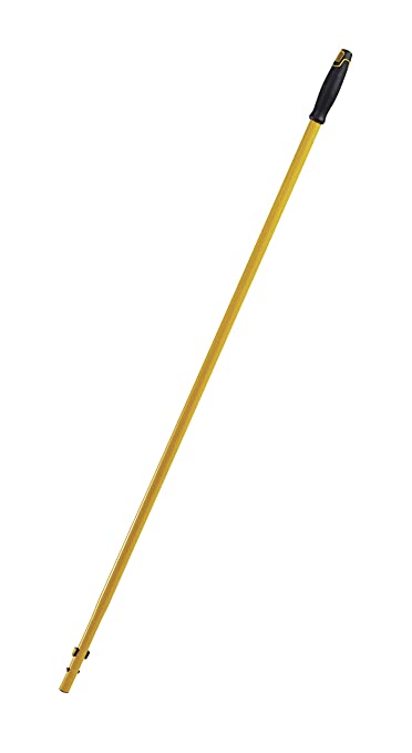 Rubbermaid Commercial Products Maximizer Quick-Change Fixed Dust Mop Handle, Yellow (2018823)