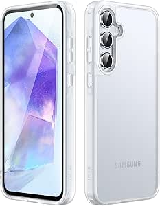 JETech Matte Case for Samsung Galaxy A55 5G, Frosted Translucent Back Protective Slim Phone Cover, Anti-Fingerprints (Frosted Clear)