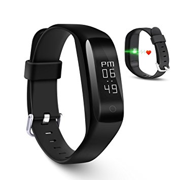 Fitness Tracker Heart Rate Monitor - JOROTO Smart Bracelet Activity Exercise Watches Waterproof Bluetooth Wireless Pedometer Wristband for IOS & Android