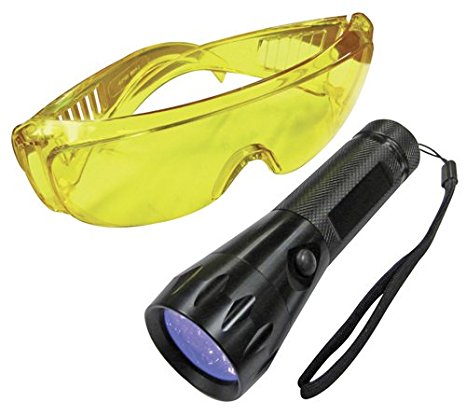 Mastercool 53517-UV 17 LED True UV Detection Flashlight