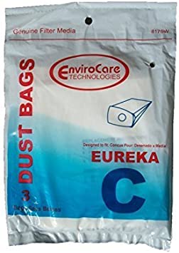 DVC 409731 Eureka C Paper Bag (9 Pack)