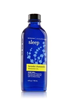 Bath and Body Works Aromatherapy Sleep Lavender Chamomile Massage Oil 4 Oz