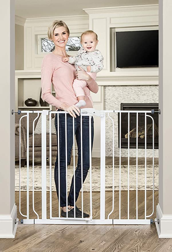 Regalo Baby 1154 Extra Tall Widespan Gate (White)