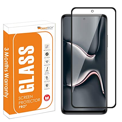 OpenTech® Tempered Glass Screen Protector Compatible for Xiaomi Mi 10i 5G / MI 11i / 11i Hypercharge / 11T Pro/Redmi Note 11 Pro/Note 11 Pro Plus with Edge to Edge Coverage and Easy Installation kit