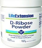 Life Extension D-Ribose Powder 150 grams