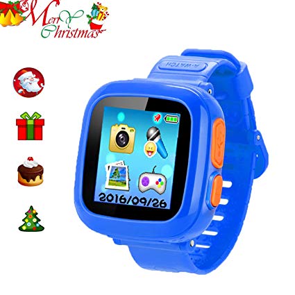 Kids Game Watch Smart Watch for Kids Children’s Birthday Gift with 1.5 “ Touch Screen and 10 Games, Children's Watch Pedometer Clock Smart Watch Kids Toys Boys Girls Gift. (deep Bule)