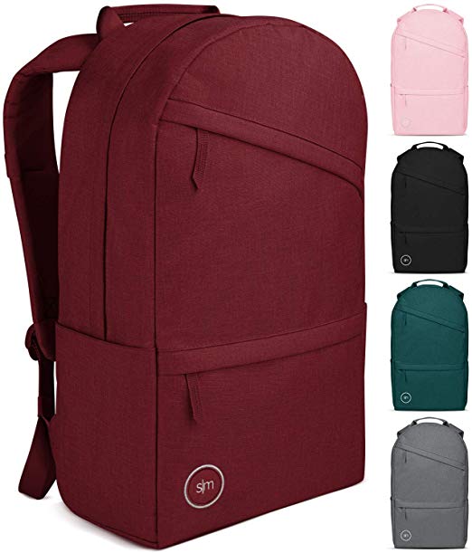 Simple Modern Legacy Backpack with Laptop Compartment Sleeve - 25L Travel Bag for Men & Women College Work School - Legacy: Cabernet