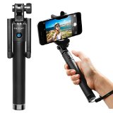 Selfie Stick Spigen New Generation Bluetooth Selfie Stick with Remote Shutter for iPhone 6S6S Plus66 Plus5S Galaxy Note 5Note 4S6 EdgeS6S6 EdgeS5 and More - S520 SGP11721