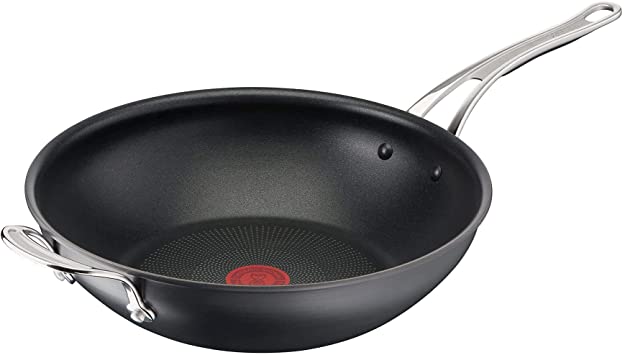 Tefal H9128844 Open Wok, 30cm, Jamie Oliver, Hard Anodised, Aluminium