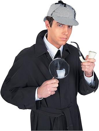 Sherlock Holmes Detective Kit Black and White