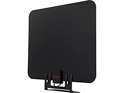 Rosewill Amplified UHF / VHF / HDTV Indoor 1080P Digital TV Antenna – 50 Mile Range with Detachable Amplifier USB Power Supply and 20 ft Coax Cable, RHTA-15003