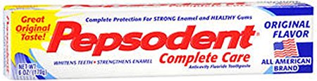 Pepsodent Complete Care Toothpaste Original Flavor 5.5 oz