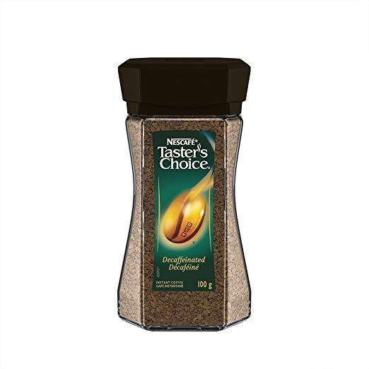 NESCAFÉ Taster's Choice Decaf, Instant Coffee, 100g Jar