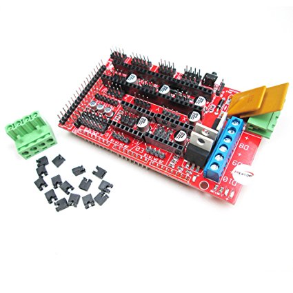 HiLetgo RAMPS 1.4 Control Panel 3D Printer Control Board Reprap Control Board Support Arduino Mega 2560