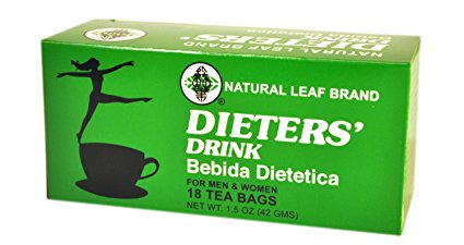 Natural Leaf Brand Dieters' Tea Drink, 18-Count