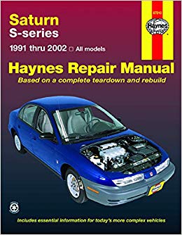 Saturn S-series SL, SL1, SL2, SC, SC1, SC2, SW1 & SW2 (91-02) Haynes Repair Manual