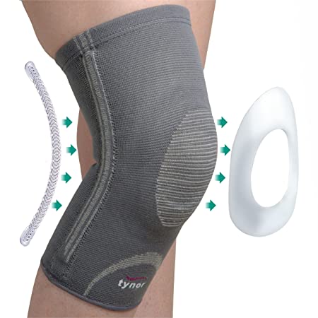 Tynor Knee Cap with Patellar Ring (Relieves Pain,3D woven, Patellar Support,Uniform Compression, Comfortable,Anti Slip)-XXL