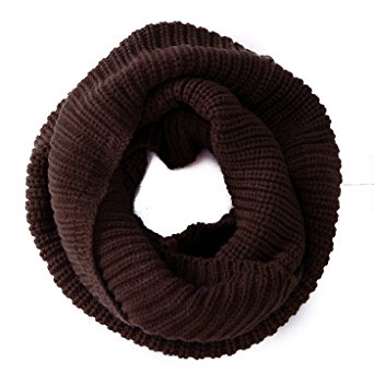 HDE Women's Winter Infinity Scarf Warm Knit Wrap Circle Loop Thick Cowl