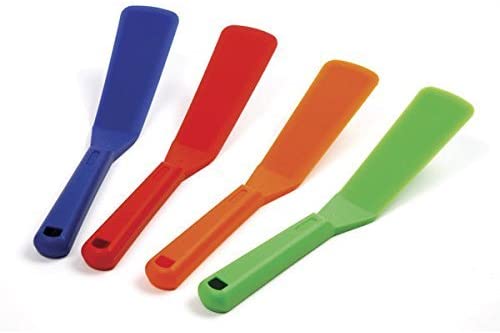 Norpro My Favorite Spatula Assorted Colors Nylon Nonstick 11" Single (4-Pack)