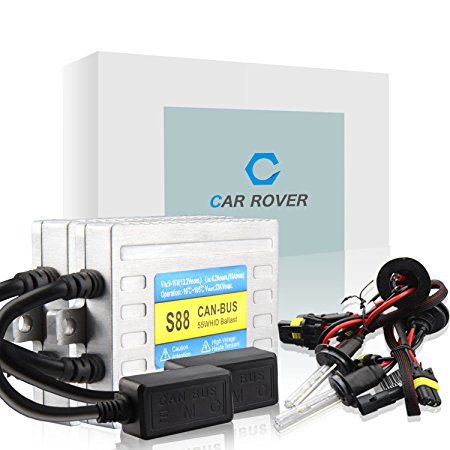 Car Rover AC 55W H11 6000K Error Free Canbus HID Headlight Conversion Kit - 2 Year Warranty