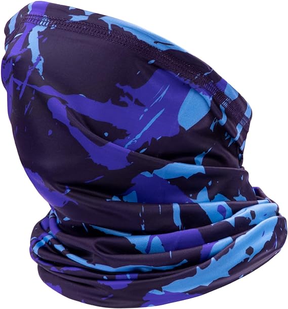 Doerix Neck Gaiter Face Mask Reusable, Cloth Face Masks Bandana Balaclava Cover Scarf Shield