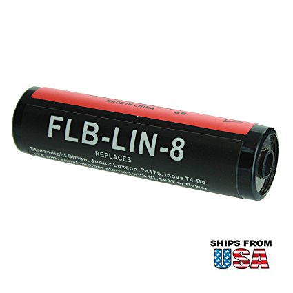 Exell Flashlight Battery 3.75V 2200mAh Li-Ion Fits Streamlight Strion USA SHIP
