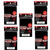 KMC Hyper Matte Sleeves Black 5 Sets 5 Packstotal 400 Sheets  Japan Import  Made in Japan