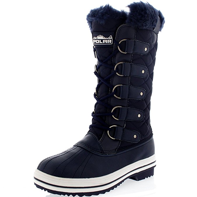 Polar Women's Nylon Tall Winter Snow Boot