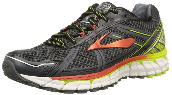 Men's Adrenaline GTS 15 Running Shoe, Black / Anthracite